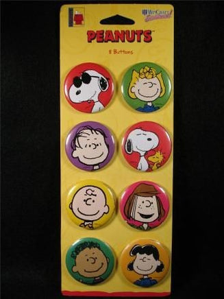 Peanuts Gang Pinback Button Set