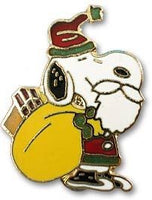 Snoopy Santa Cloisonne Pin