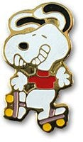 Snoopy Skater Enamel Pin