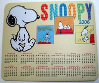 Computer Mouse Pad - 2006 Snoopy Calendar