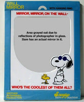 Snoopy Joe Cool Decorative Wall Mirror: 
