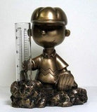 Charlie Brown Rain Gauge - Antique Bronze