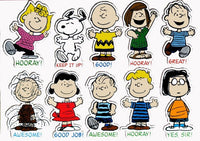 Giant Peanuts Characters Motivational Bulletin Board Wall Decor Set