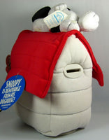 Snoopy's Doghouse Plush Bank