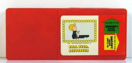 Roll Over, Beethoven Snoopy Hand Held Movie Cassette