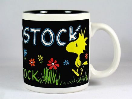 Personalized Black Mug - Woodstock