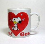 Snoopy and Woodstock Mug - "Gee, Somebody Cares"