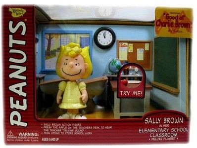 Sally's Classroom With Sound (Nonsensical Talking Teacher Voice) - Good 'Ol Charlie Brown Memory Lan