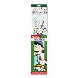 Peanuts 27 - Piece Christmas Reusable Window Clings Set - snoopn4pnuts.com