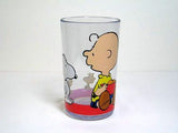 Charlie Brown and Snoopy Drinking Glass