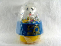 2000 Wendy's Fast Food Toy - Snoopy Confetti Globe 50th Anniversary