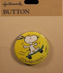 Cowabunga! Pinback Button