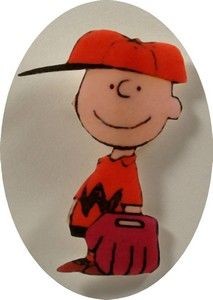 Charlie Brown Foam-Backed Pin