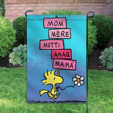 Peanuts Double - Sided Flag - Mom - snoopn4pnuts.com