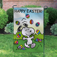 Peanuts Double-Sided Flag - Happy Easter!