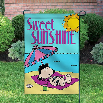Peanuts Double - Sided Flag - Sweet Sunshine - snoopn4pnuts.com