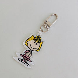 Peanuts Imported Acrylic Swivel Key Chain - Sally - snoopn4pnuts.com