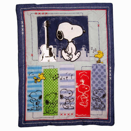 Lambs & Ivy Hip Hop Snoopy Comforter - snoopn4pnuts.com