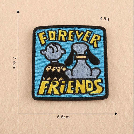 Charlie Brown and Snoopy Patch - Forever Friends - snoopn4pnuts.com