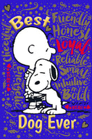 Peanuts Double - Sided Flag - Best Dog Ever - snoopn4pnuts.com