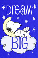 Peanuts Double - Sided Flag - Dream Big - snoopn4pnuts.com