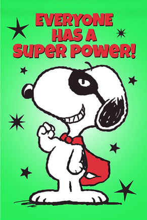 Peanuts Double - Sided Flag - Everyone Has A Super Power! - snoopn4pnuts.com