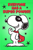 Peanuts Double-Sided Flag - Everyone Has A Super Power!