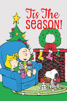 Peanuts Double - Sided Flag - Tis The Season - snoopn4pnuts.com