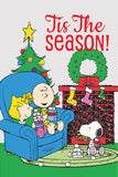 Peanuts Double-Sided Flag - Tis The Season