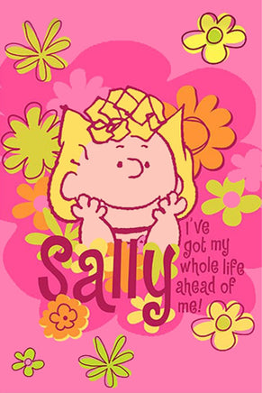 Peanuts Double - Sided Flag - Sally's Life - snoopn4pnuts.com