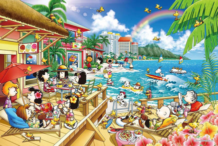 Epoch Jigsaw Puzzle - Peanuts Beach Resort - snoopn4pnuts.com