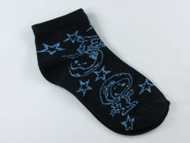 Kids Snoopy Astronaut No Show Socks (7 - 8) - snoopn4pnuts.com