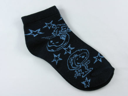 Kids Snoopy Astronaut No Show Socks (7 - 8) - snoopn4pnuts.com