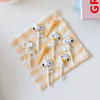 Snoopy and Woodstock Reusable Cake and Other Foods Picks Set - snoopn4pnuts.com