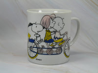 Peanuts Vintage Bicycling Mug - snoopn4pnuts.com