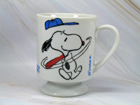 Snoopy Home Run King Pedestal Mug