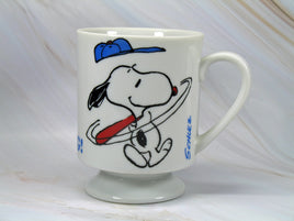 Snoopy Vintage Home Run King Pedestal Mug - snoopn4pnuts.com
