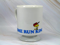 Snoopy Vintage Home Run King Pedestal Mug - snoopn4pnuts.com