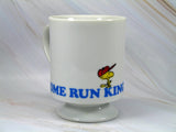 Snoopy Home Run King Pedestal Mug