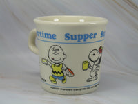 Peanuts Suppertime Mug (Flawed) - snoopn4pnuts.com