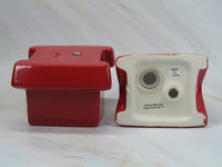 Snoopy's Doghouse Salt and Pepper Shakers With Magnetic Feature - snoopn4pnuts.com