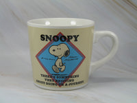 Snoopy Journey Mug - RARE Japanese Sample! - snoopn4pnuts.com