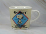 Snoopy Journey Mug - RARE Japanese Sample!