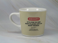 Snoopy Journey Mug - RARE Japanese Sample! - snoopn4pnuts.com