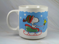 Snoopy Vintage Willitts Christmas Mug - snoopn4pnuts.com