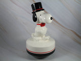 1979 Snoopy Top Hat Musical Figurine (Near Mint)
