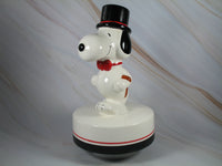 1979 Snoopy Top Hat Musical Figurine (Near Mint)