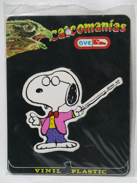 Snoopy Imported Vinyl Sticker - RARE! - snoopn4pnuts.com
