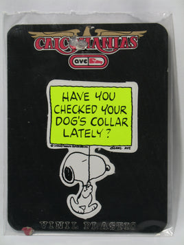 Snoopy Imported Vinyl Sticker - Rare!