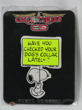 Snoopy Imported Vinyl Sticker - Rare!